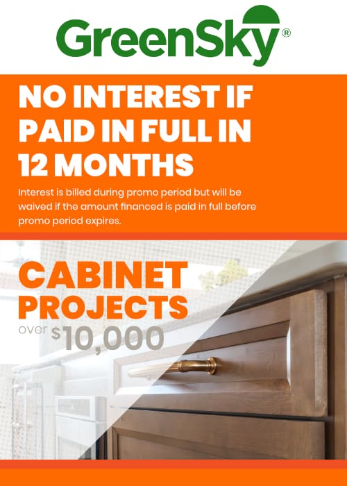 GreenSky Financing Website Popup